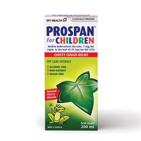 prospan syrup for kids