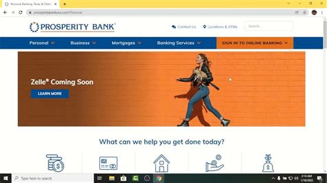 prosperity online banking