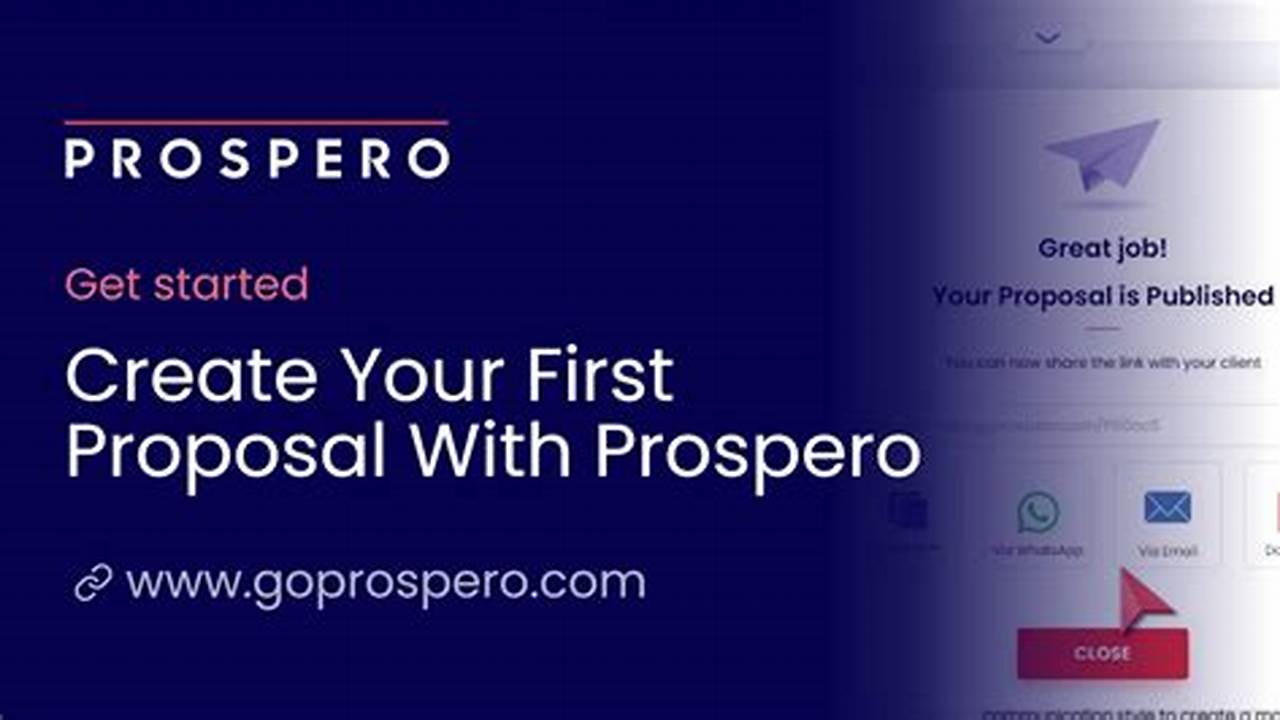 Prospero Proposal