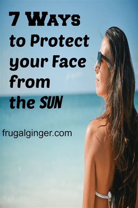 Protect Face On Sunbed
