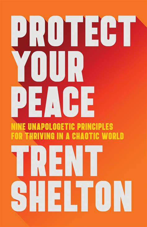 protect your peace book trent shelton