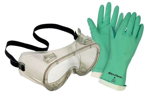 Protective Gloves & Goggles