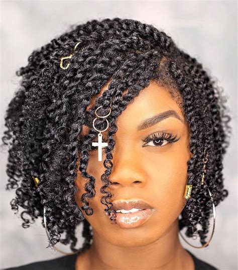 The Protective Twist Styles For Short Natural Hair Trend This Years
