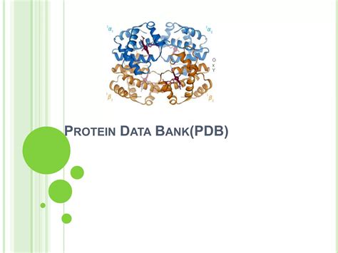 Protein Data Bank Notes Slideshare