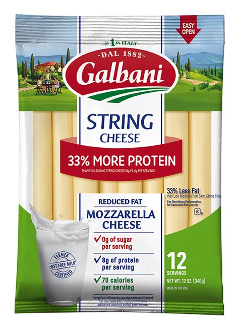 protein in a string cheese
