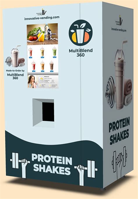 Protein Shake Vending Machine
