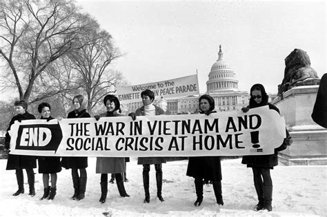 protest in 1968 vietnam war