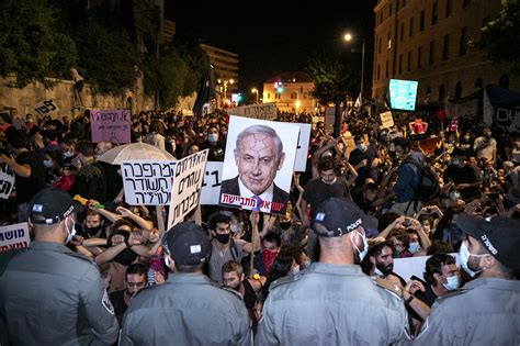 protest in israel against netanyahu