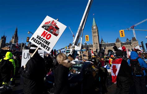 protest in ottawa canada