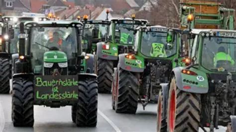 protest rolnikow w niemczech
