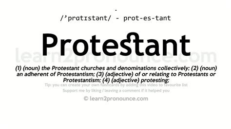 protestant meaning in marathi
