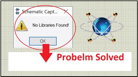 Proteus Error No Libraries Found