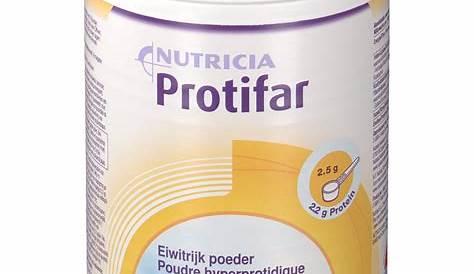 Protifar Nutricia Mode Demploi Cubitan