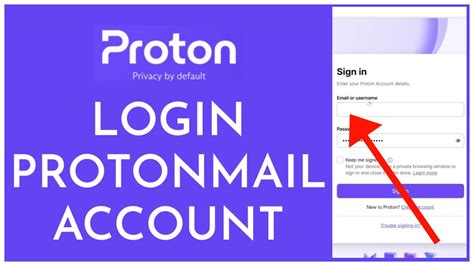 ProtonMail login sign in to one of the most secure email