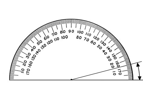 Protractor 15 Degrees