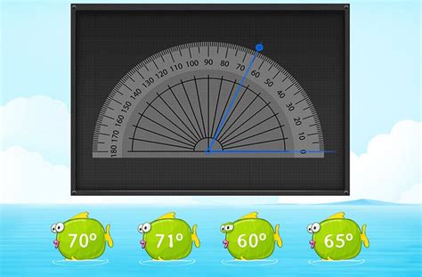Protractor Angles Game