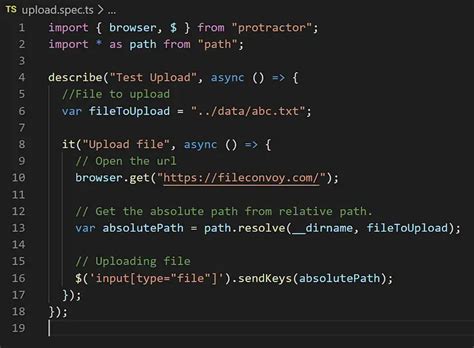 Protractor Docker Example