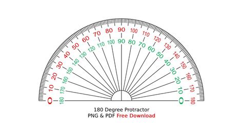 Protractor Image 180