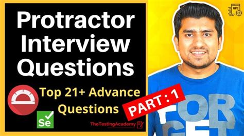 Protractor Interview Questions And Answers