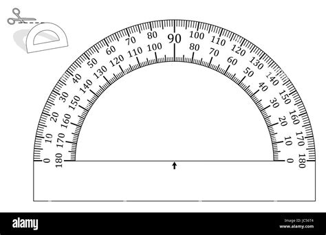 Protractor On Paper