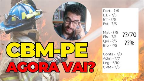 prova oficial cbm pe