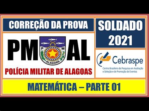 prova pm alagoas 2021