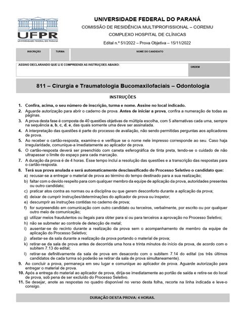 prova ufpr 2022 pdf