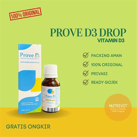 Prove D3 Drops