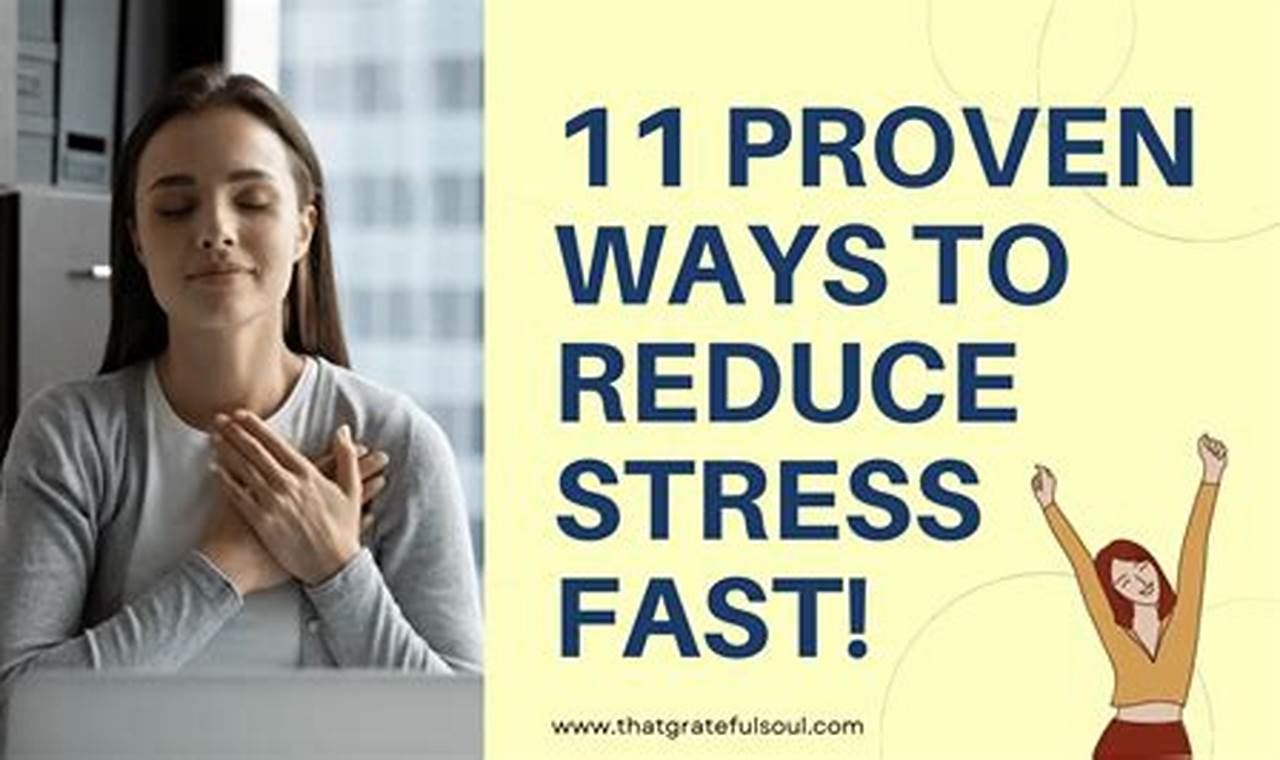 proven ways to reduce stress reddit