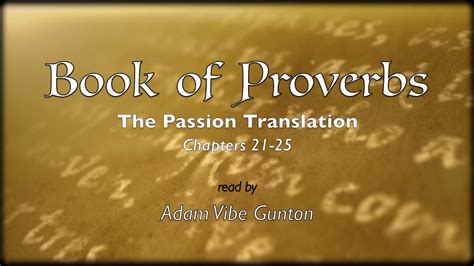 proverbs 12 passion translation