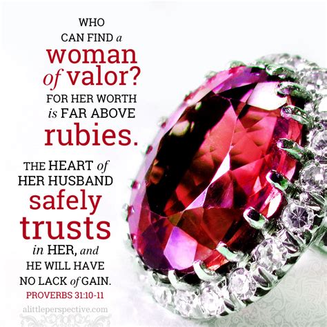 proverbs 31 : 10-31