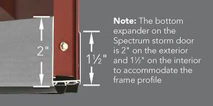 Provia Expander Storm Door