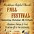 providence fall festival
