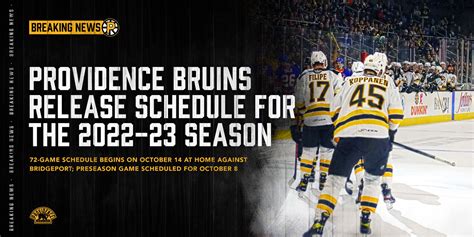 providence bruins schedule 2022-23