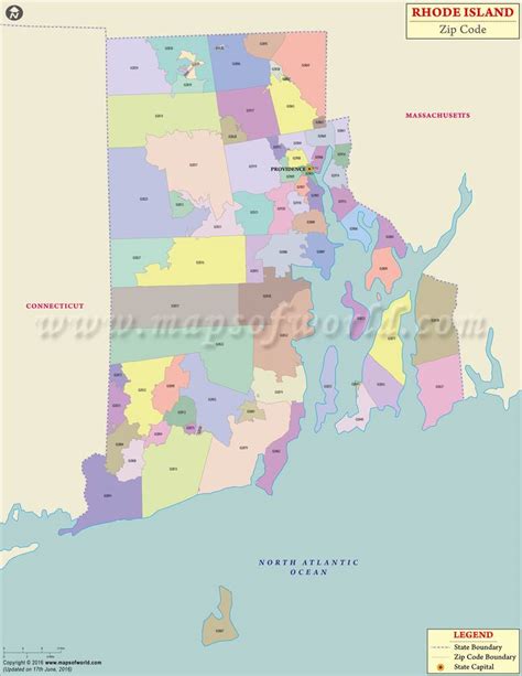 providence rhode island zip code map