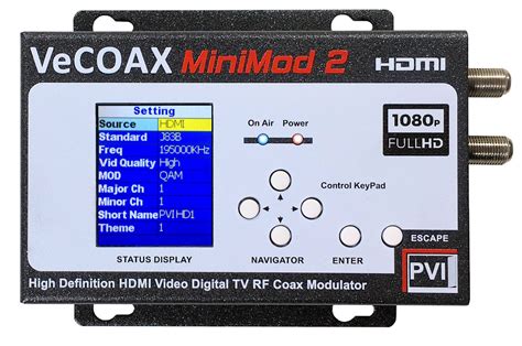 ProVideoInstruments VeCOAX MiniMod2 HDMI to RF VECOAXMINIMOD2