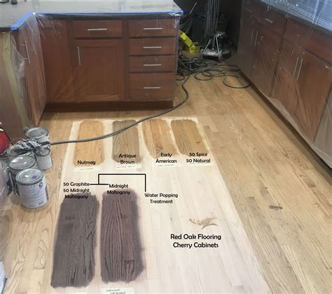 provincial early american stain on red oak floors