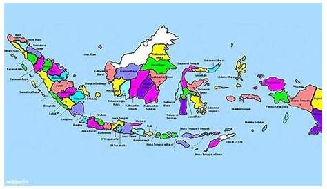 Peta Indonesia 34 Provinsi – newstempo