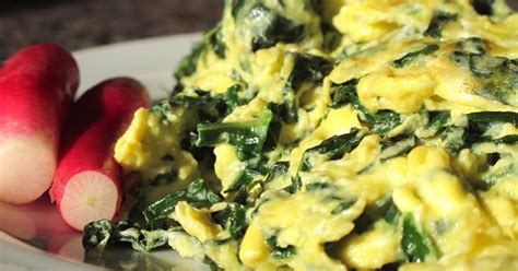 Provolone Scrambled Eggs