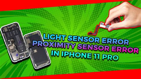 Proximity Sensor In Iphone 11