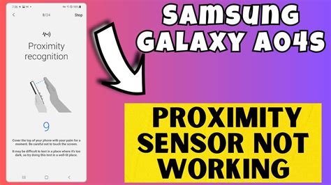 Proximity Sensor Not Working In Samsung