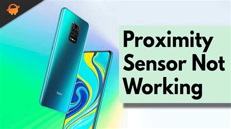 Proximity Sensor Not Working On Xiaomi