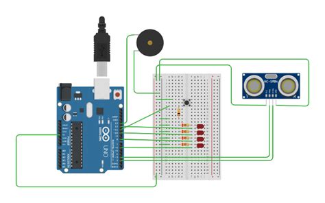 Proximity Sensor Tinkercad