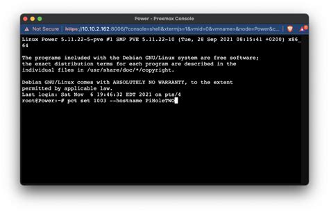 proxmox start lxc command line