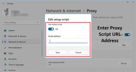 proxy setup script