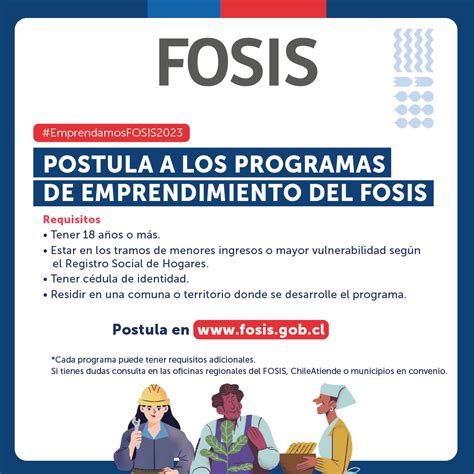 proyecto fosis postulaciones 2023