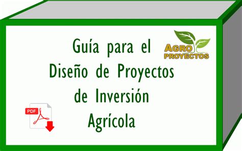 View Proyectos De Inversion Agricola