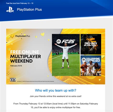 ps plus free weekend
