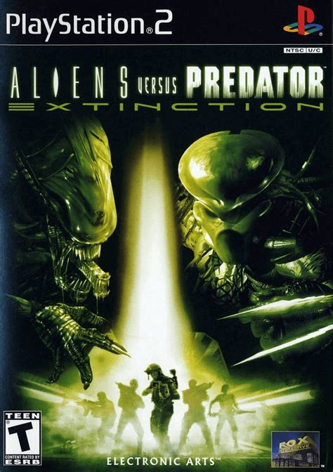 ps2 alien vs predator extinction