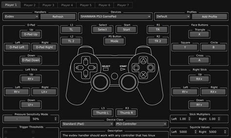 Ps3 Controller Settings